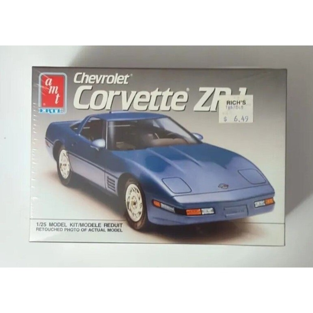 AMT/ERTL 6143 1/25 Chevrolet Corvette ZR-1 1990 NEW OPEN BOX